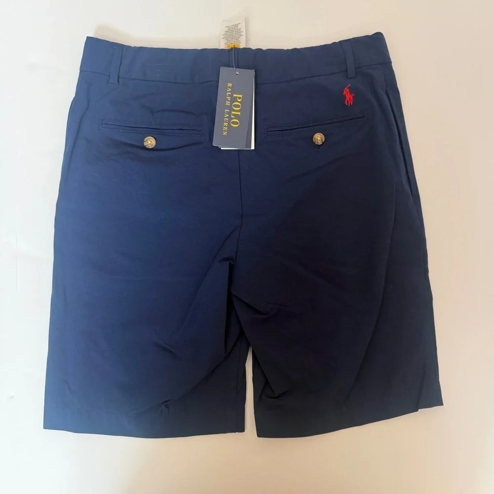 Boys Polo Ralph Lauren Navy Blue Shorts